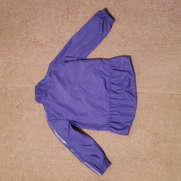 Adidas Girls Purple Jacket - Picture 2 of 12
